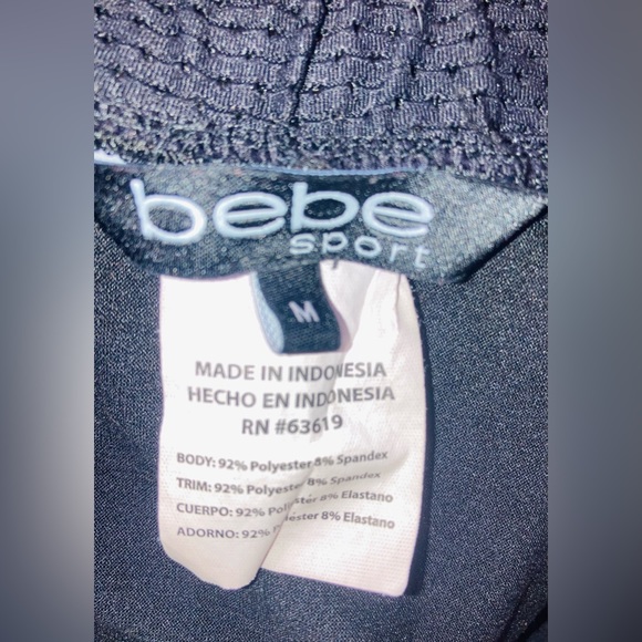 Bebe Sport Logo Joggers Size Medium - Picture 5 of 11
